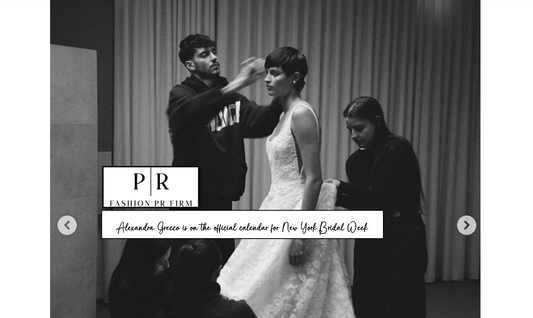 Alexandra Grecco Returns to CFDA Bridal Fashion Week: A Press Preview on April 9th