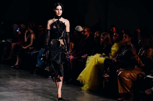 VOGUE RUNWAY Features Look 13: Christian Siriano at NYFW featuring Anna Alimani