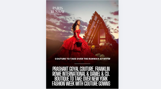 Couture to Take Over International Heritage Fashion Week – September 11th at New York Fashion Week
