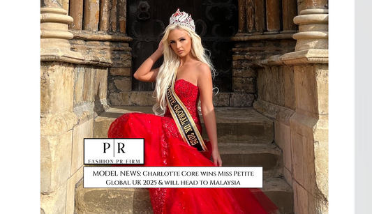 Charlotte Core Wins Miss Petite Global United Kingdom 2025 & Will Head to Malaysia Next....