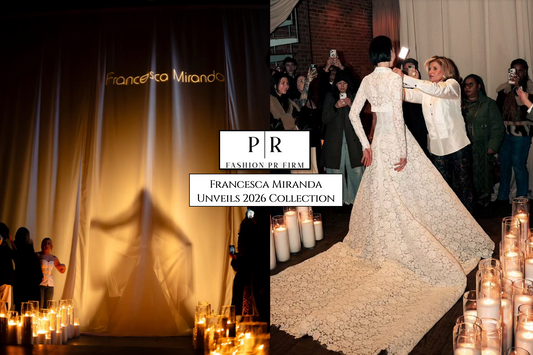 Francesca Miranda SS26 Couture Bridal Collection 'Pearla' Unveiled April 8th During New York Bridal Fashion Week - A Night to Remember