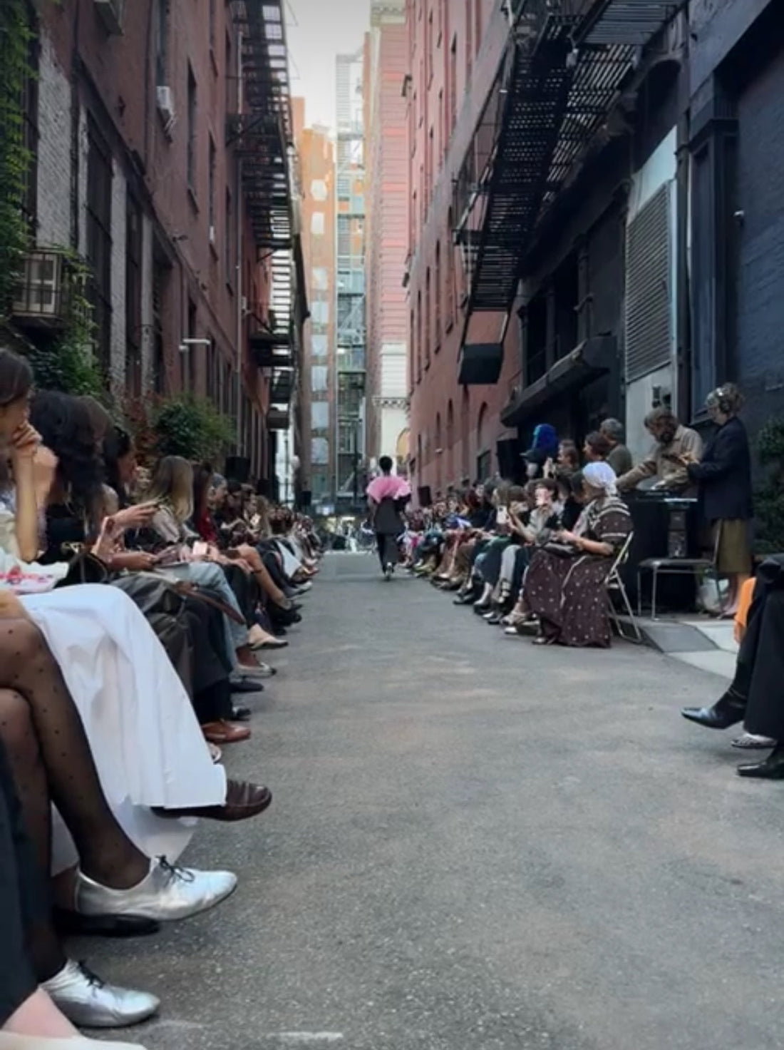 Rachel Comey kicks off New York Fashion Week with unofficial show in alley off of Bond Street - September 8, 2025
