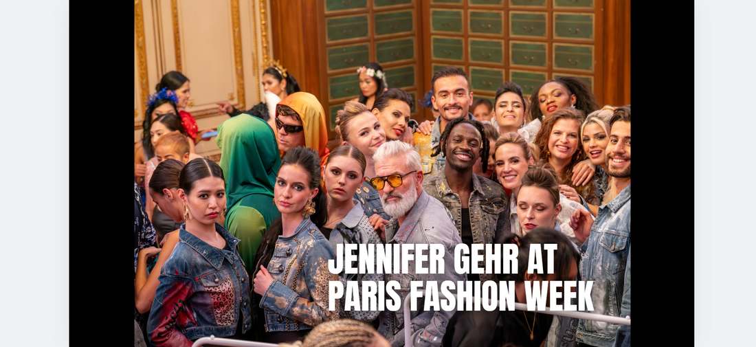 ATELIER JENNIFER GEHR: Turning Denim into Emotion at Paris Fashion Week