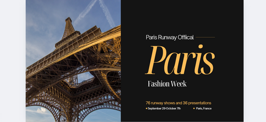 Paris Runway Official Exclusive: Paris Fashion Week is now the largest Runway Show in the world - 76 Shows, 36 Presentations