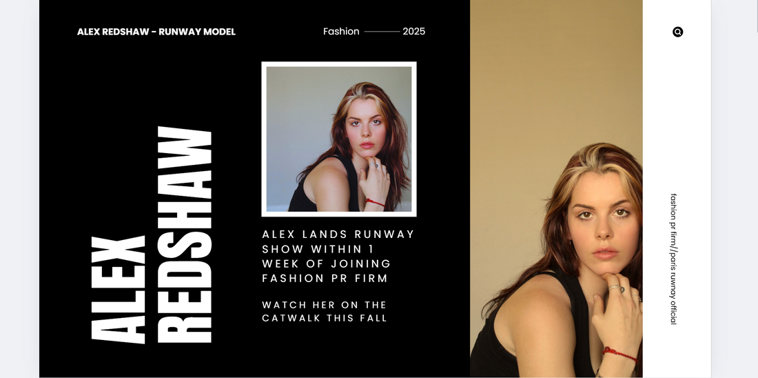 Current Miss Durham & a finalist in Miss Great Britain lands Runway Modeling Gig 1 week after joining FASHION PR FIRM