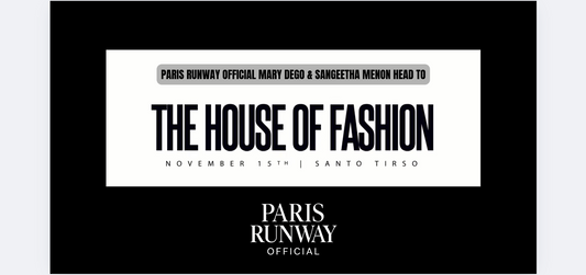 Paris Runway Official's Mary Dego and Sangeetha Menon Join The House of Fashion Runway in Portugal