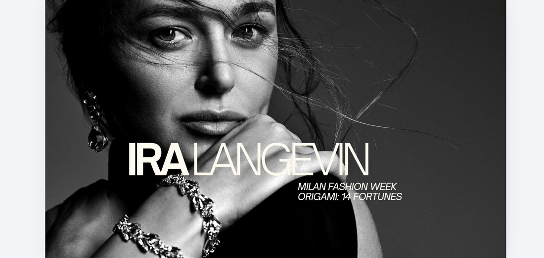 Origami, Reimagined: Ira Langevin’s Quiet Revolution in Couture comes to life February 28th at Milan Fashion Week