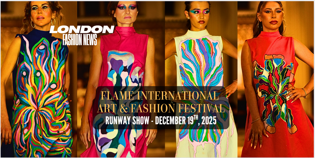 Flame International Art & Fashion Festival Returns to London on December 19, 2025 With Its 8-Year Anniversary Gala