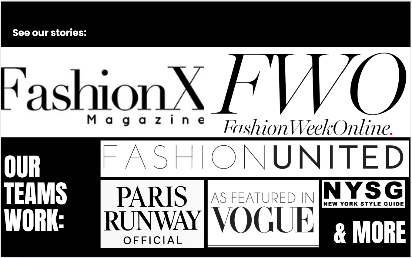 ROYAL Membership - Your Own Manager - Runway Casting Calls, Designer Contacts, Online or In Person Events, Media Coverage on You, Community Group & more